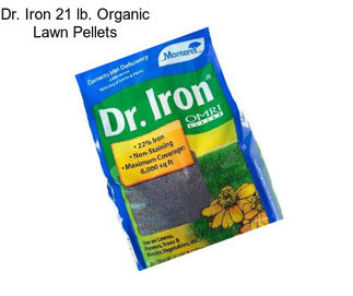 Dr. Iron 21 lb. Organic Lawn Pellets