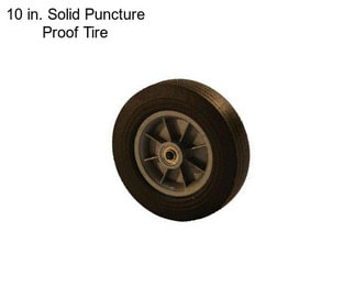 10 in. Solid Puncture Proof Tire