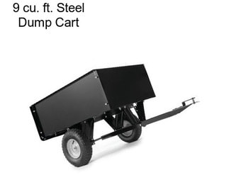 9 cu. ft. Steel Dump Cart