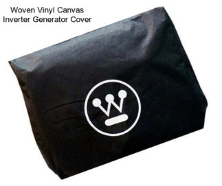 Woven Vinyl Canvas Inverter Generator Cover