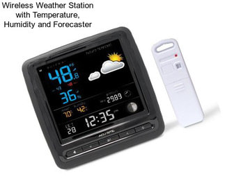 Wireless Weather Station with Temperature, Humidity and Forecaster