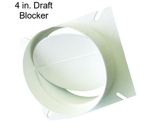 4 in. Draft Blocker