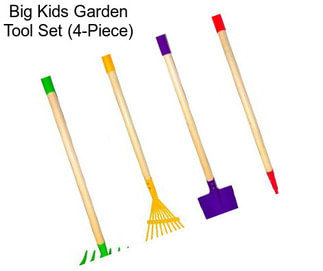 Big Kids Garden Tool Set (4-Piece)