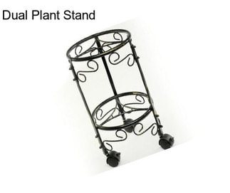 Dual Plant Stand