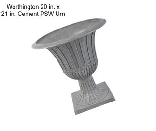 Worthington 20 in. x 21 in. Cement PSW Urn