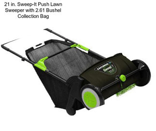 21 in. Sweep-It Push Lawn Sweeper with 2.61 Bushel Collection Bag