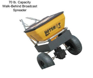 70 lb. Capacity Walk-Behind Broadcast Spreader