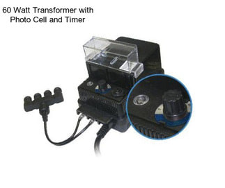 60 Watt Transformer with Photo Cell and Timer