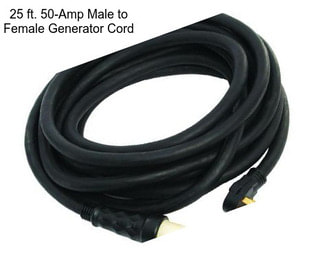 25 ft. 50-Amp Male to Female Generator Cord