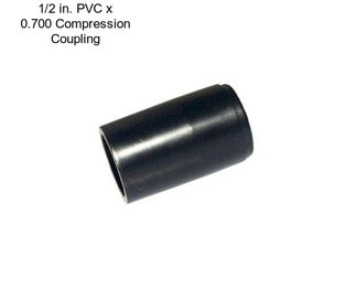 1/2 in. PVC x 0.700 Compression Coupling