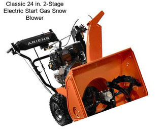 Classic 24 in. 2-Stage Electric Start Gas Snow Blower
