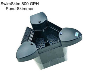 SwimSkim 800 GPH Pond Skimmer