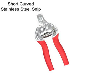 Short Curved Stainless Steel Snip