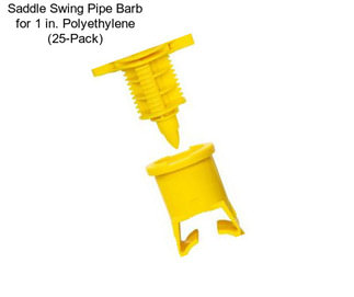 Saddle Swing Pipe Barb for 1 in. Polyethylene (25-Pack)