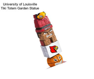 University of Louisville Tiki Totem Garden Statue