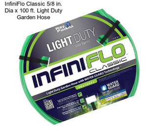 InfiniFlo Classic 5/8 in. Dia x 100 ft. Light Duty Garden Hose