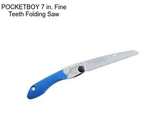 POCKETBOY 7 in. Fine Teeth Folding Saw