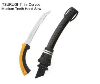 TSURUGI 11 in. Curved Medium Teeth Hand Saw