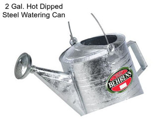 2 Gal. Hot Dipped Steel Watering Can