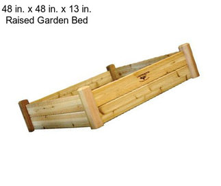 48 in. x 48 in. x 13 in. Raised Garden Bed