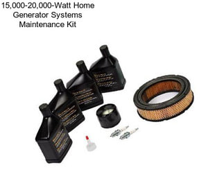 15,000-20,000-Watt Home Generator Systems Maintenance Kit