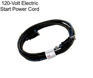 120-Volt Electric Start Power Cord