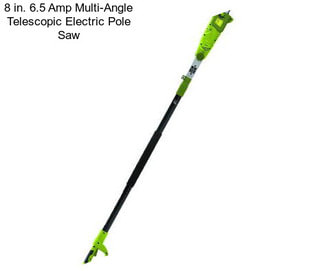 8 in. 6.5 Amp Multi-Angle Telescopic Electric Pole Saw