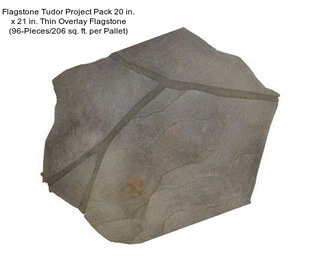Flagstone Tudor Project Pack 20 in. x 21 in. Thin Overlay Flagstone (96-Pieces/206 sq. ft. per Pallet)