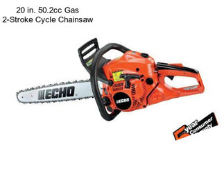 20 in. 50.2cc Gas 2-Stroke Cycle Chainsaw