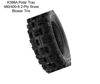 K398A Polar Trac 480/400-8 2-Ply Snow Blower Tire