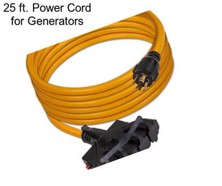 25 ft. Power Cord for Generators