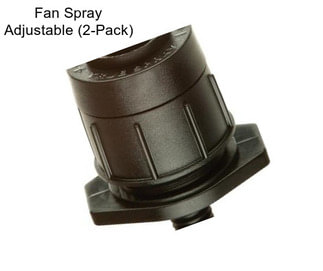 Fan Spray Adjustable (2-Pack)