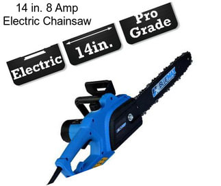 14 in. 8 Amp Electric Chainsaw