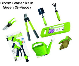 Bloom Starter Kit in Green (9-Piece)