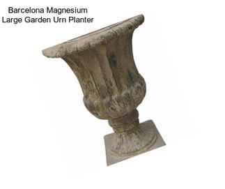 Barcelona Magnesium Large Garden Urn Planter