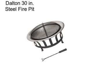 Dalton 30 in. Steel Fire Pit