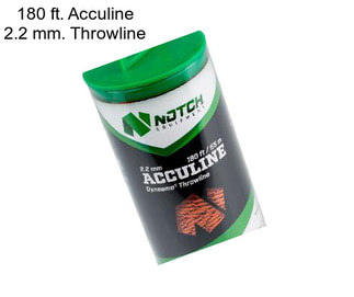 180 ft. Acculine 2.2 mm. Throwline