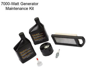 7000-Watt Generator Maintenance Kit