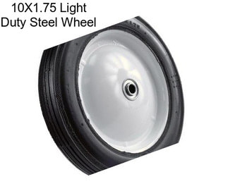 10X1.75 Light Duty Steel Wheel