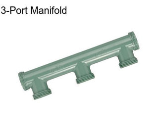 3-Port Manifold