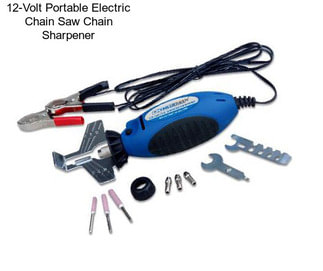 12-Volt Portable Electric Chain Saw Chain Sharpener