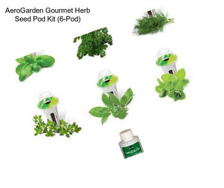 AeroGarden Gourmet Herb Seed Pod Kit (6-Pod)