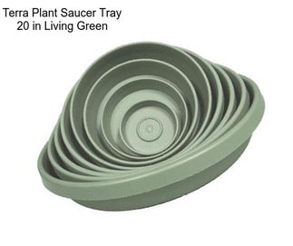 Terra Plant Saucer Tray 20 in Living Green