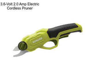 3.6-Volt 2.0 Amp Electric Cordless Pruner