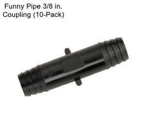 Funny Pipe 3/8 in. Coupling (10-Pack)