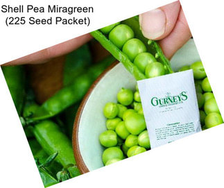 Shell Pea Miragreen (225 Seed Packet)