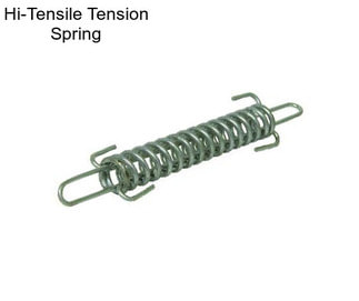 Hi-Tensile Tension Spring