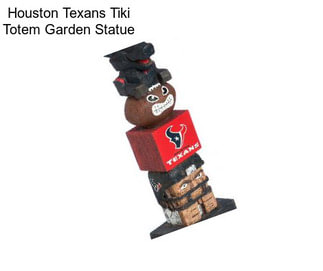 Houston Texans Tiki Totem Garden Statue