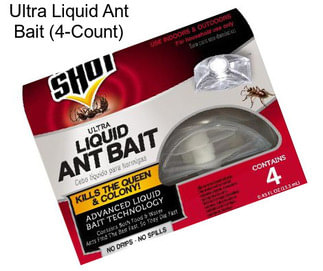 Ultra Liquid Ant Bait (4-Count)