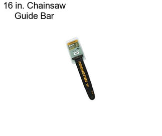 16 in. Chainsaw Guide Bar